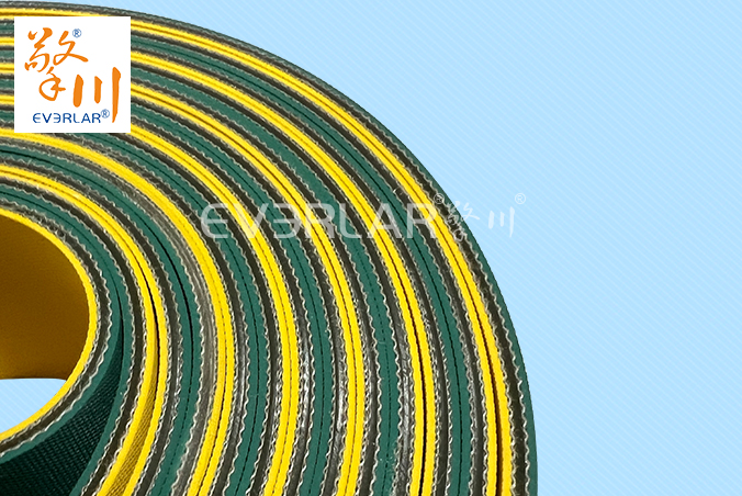 黃綠片基帶抗拉防滑印刷紡織行業(yè)高速傳動(dòng)平皮帶工業(yè)廠家定制