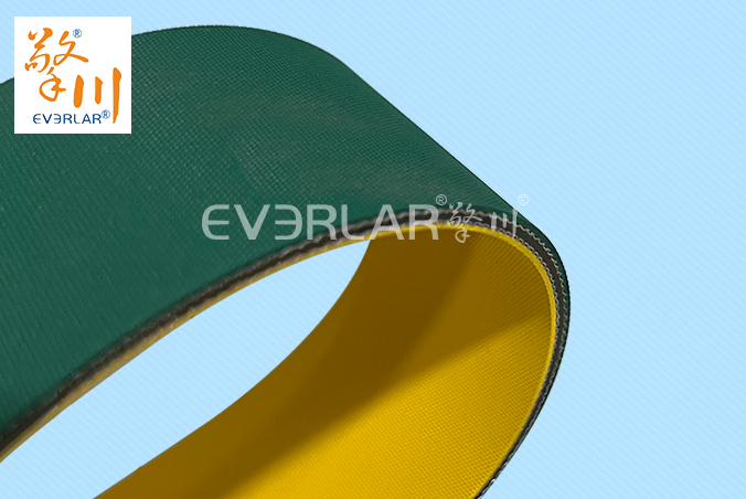 黃綠片基帶抗拉防滑印刷紡織行業(yè)高速傳動(dòng)平皮帶工業(yè)廠家定制