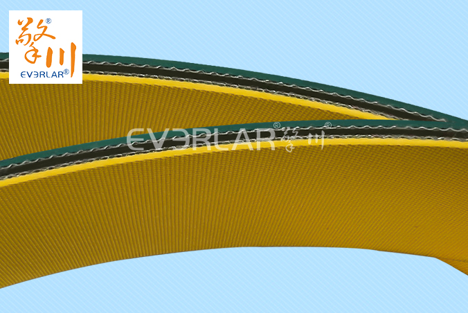 黃綠片基帶抗拉防滑印刷紡織行業(yè)高速傳動(dòng)平皮帶工業(yè)廠家定制