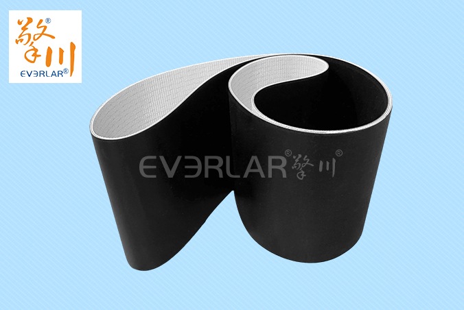 擎川EVERLAR黑色PVC防靜電輸送帶電子元件傳輸流水線(xiàn)工業(yè)皮帶定制